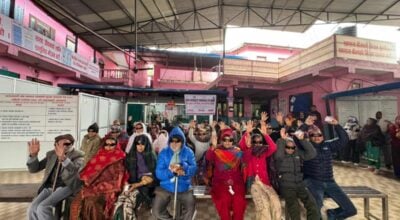 निःशुल्क आँखा शिविरमा ५१० जनाको परीक्षण