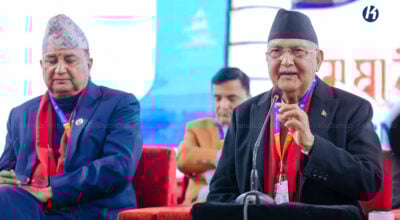 केपी ओलीलाई ईश्वर पोखरेलको चेतावनी : पार्टीमा कसैलाई काखा, कसैलाई पाखा नगरियोस्