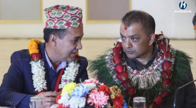 कांग्रेस सभापतिसहित नवनिर्वाचित पदाधिकारीले आज पदबहाली गर्ने