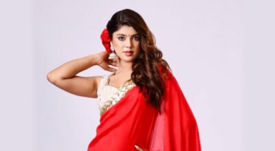 ‘रातो सारीमा सजिएकी म’