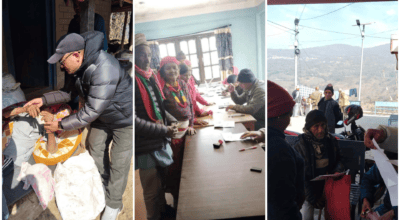 बिरामीका ओछ्यानमै भत्ता लिएर पुगे वडा अध्यक्ष अधिकारी