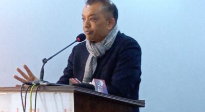 काठमाडौंका फुटपाथमा काम गरेर खाने मजदुरको गाँस खोसिँदैन : गगन थापा