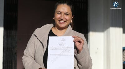 नायिका निशा अधिकारी काठमाडौं ५ बाट चुनाव लड्ने