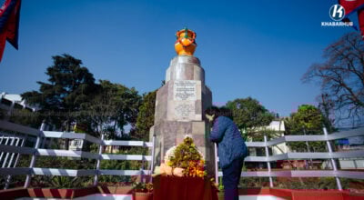 लैनचौरमा मनाइयो शहीद दिवस (तस्बिरहरू)