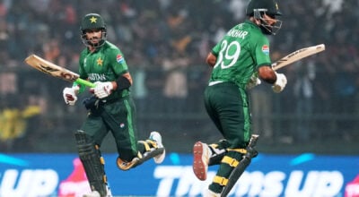 पाकिस्तानले श्रीलंकालाई २१३ रनको विशाल लक्ष्य