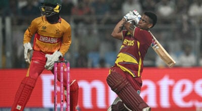 टी–२० विश्वकप : वेस्ट इन्डिजको विशाल जित, जिम्बाब्वे १०७ रनले पराजित