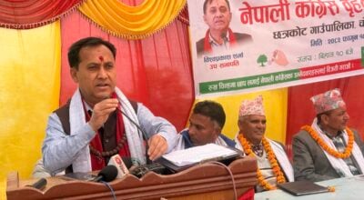 शीर्ष नेताकै सम्पत्ति छानबिन गरेर सुशासन सुरु गर्छौँ : उपसभापति शर्मा