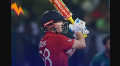 पाकिस्तानविरुद्ध इंग्ल्यान्डको जित, ह्यारी ब्रुकको शतक