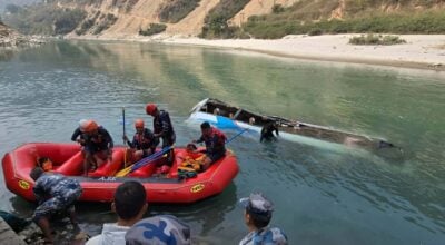 रामेछाप बस दुर्घटना अपडेट : १२ जनाको मृत्यु