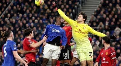 प्रिमियर लिग : एभर्टनलाई हराउँदै म्यानचेस्टर युनाइटेड विजयी