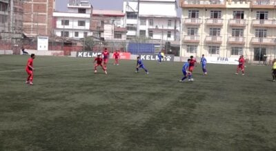 जावलाखेल युथले नेपाल पुलिस क्लबलाई हरायो