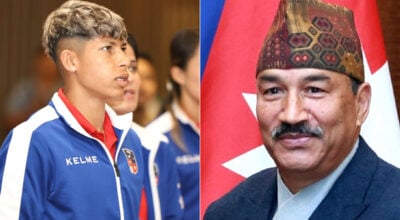 साम्बालाई कमल थापाको ढाडस, ‘चिन्ता नगर्नु, सिङ्गो देश साथमा छ’