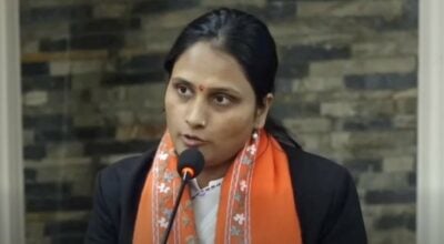 रास्वपा मधेश प्रदेश सभापति ममता शर्मा कांग्रेस प्रवेश गर्दै