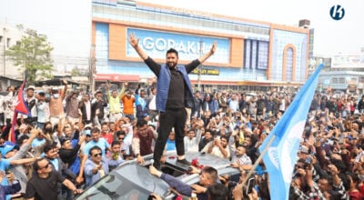 रवि लामिछाने दमक पुग्दा… (तस्बिरहरू)