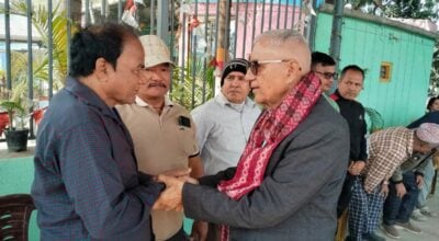 विराटनगर–१२ लाई डुवानमुक्त बनाउने शेखरको प्रतिबद्धता