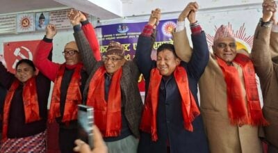 चार वर्षअघि एमाले छाडेका नेता भण्डारी एमालेमै फर्किए