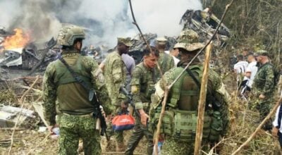 कोलम्बियामा सैन्य विमान दुर्घटना: ६६ जनाको मृत्यु