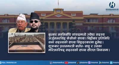 लगातार तीन दिन उच्च पदस्थको शपथ : शुक्रबार प्रधानमन्त्री बन्दै बालेन