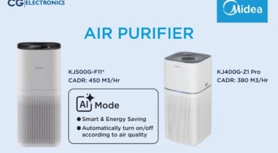 माइडियाले ल्यायो २ अत्याधुनिक एयर प्युरिफायर