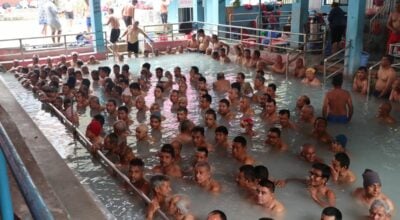 प्राकृतिक उपचारका लागि सिंगा तातोपानीमा भीड