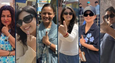 नायिकाहरूले गरे मतदान