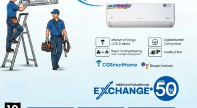 सीजीले ल्यायो एसीमा ‘फ्री सर्भिसिङ क्याम्प’ र एक्सचेन्ज अफर