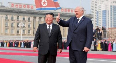 बेलारुसी राष्ट्रपति लुकाशेन्को उत्तर कोरियामा