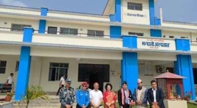 स्वास्थ्यमन्त्री शर्माद्वारा दोलखा र रामेछापका अस्पताल अनुगमन