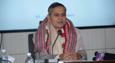 निर्वाचन सम्पन्न गर्नु मुख्य उपलब्धि : गृहमन्त्री अर्याल