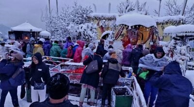 ताप्लेजुङको पाथीभरा क्षेत्रमा पाँचौँ पटक हिमपात