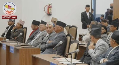 रवि-बालेन एकसाथ देखिँदा प्रचण्ड-बादल पनि सँगै भेटिए