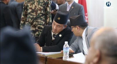 गृहमन्त्री गुरूङ भन्छन् : ओली-लेखकलाई पक्रियौँ, अब देशले नयाँ दिशा लिन्छ