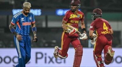 टी–२० विश्वकप : सेमिफाइनलमा पुग्न भारतलाई वेस्टइन्डिजले दियो १९६ रनको लक्ष्य