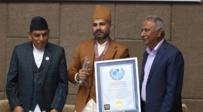 एकै पटक धेरै पुस्तक प्रकाशन गरेर विश्व कीर्तिमान