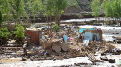 अफगानिस्तानमा बाढीका कारण छ जनाको मृत्यु