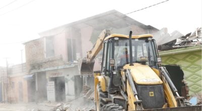 गैरीगाउँको सुकुम्बासी बस्ती हटाउन सुरु