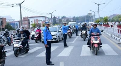 दुई हजार ६९२ जना ट्राफिक कारबाहीमा