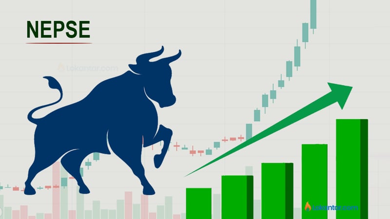 १४ अङ्कले बढ्यो नेप्से, १३ अर्ब १६ करोडको कारोबार