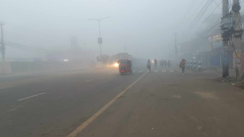 केही दिन तराईमा बाक्लो हुस्सु र कुहिरो लाग्ने