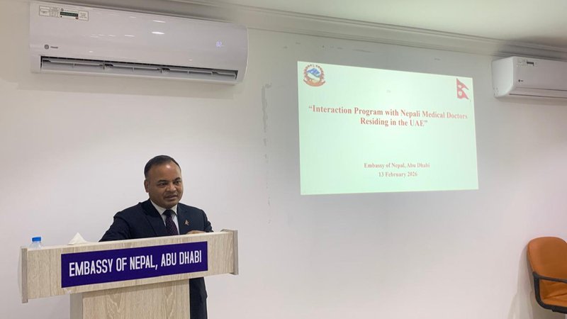 यूएईमा नेपाली श्रमिकको स्वास्थ्य अवस्थाबारे अन्तरक्रिया