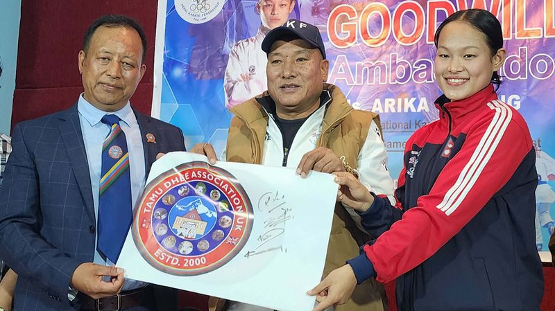 ऐतिहासिक पदक विजेता एरिका गुरुङ तमु धी यूकेको सद्भावनादूत