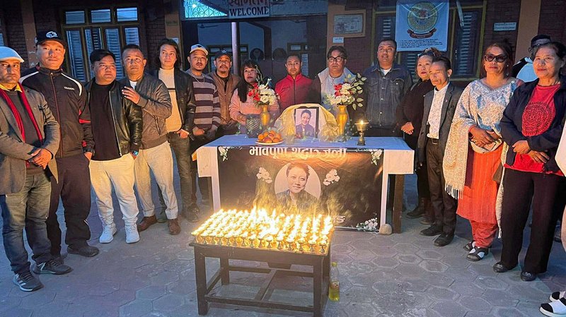 प्रशान्त तामाङको सम्झनामा उर्लाबारीमा श्रद्धाञ्जलीसभा