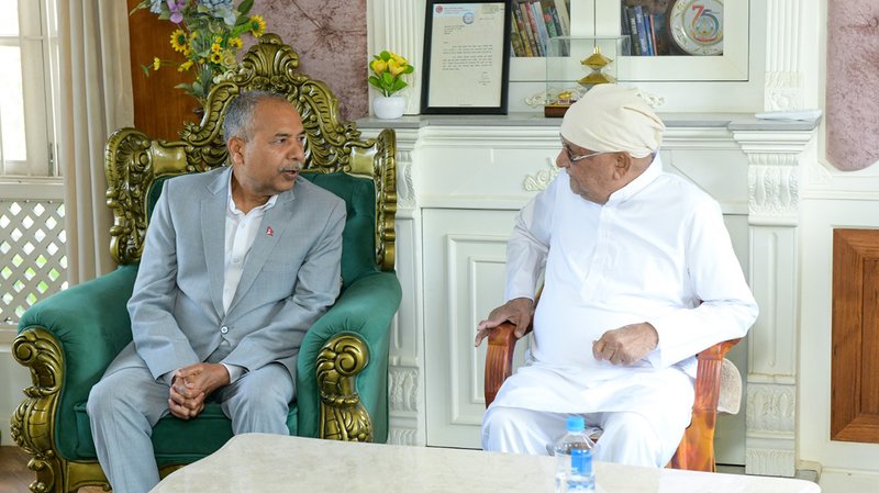 गुन्डु पुगेर उपराष्ट्रपति यादवले दिए ओलीका बुवाप्रति श्रद्धाञ्जली