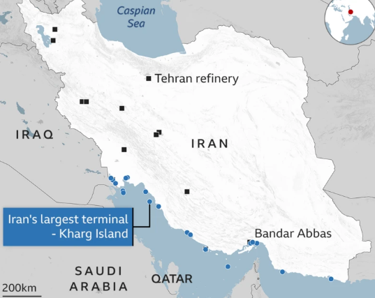 इरान-अमेरिका द्वन्द्व: खार्ग टापुको भूमिका के छ ?