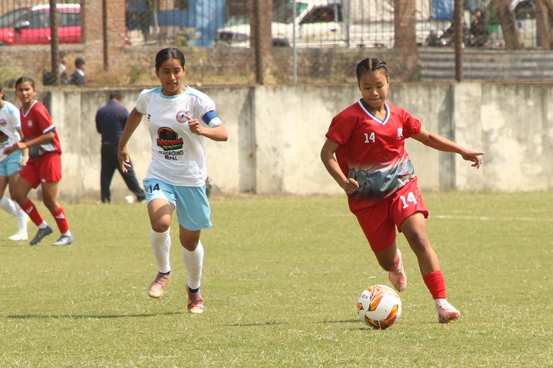 राष्ट्रिय महिला लिगमा बागमती युथ क्लबको प्रतिस्पर्धात्मक जीत