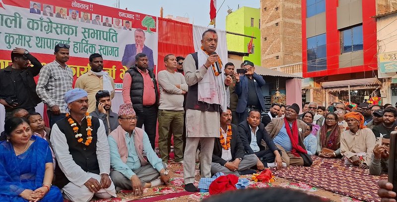 नेताको सफा नियत र ठीक नीति भयो भने भ्रष्टाचार हट्छ: गगन थापा