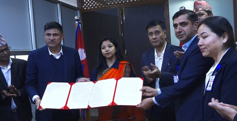 स्वास्थ्यजन्य फोहोर व्यवस्थापनका लागि प्लान्ट निर्माण गर्न प्रसूति गृह र काठमाडौँ महानगरबीच सम्झौता