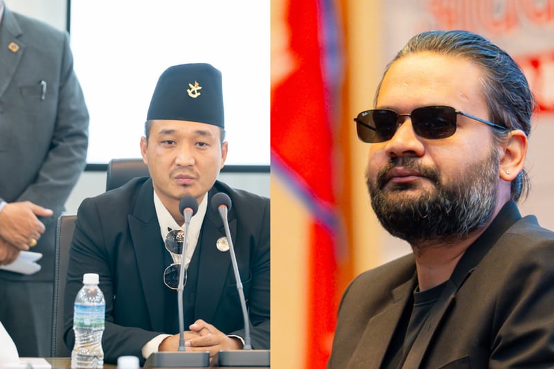 प्रधानमन्त्री शाह र गृहमन्त्री गुरुङबिच छलफल