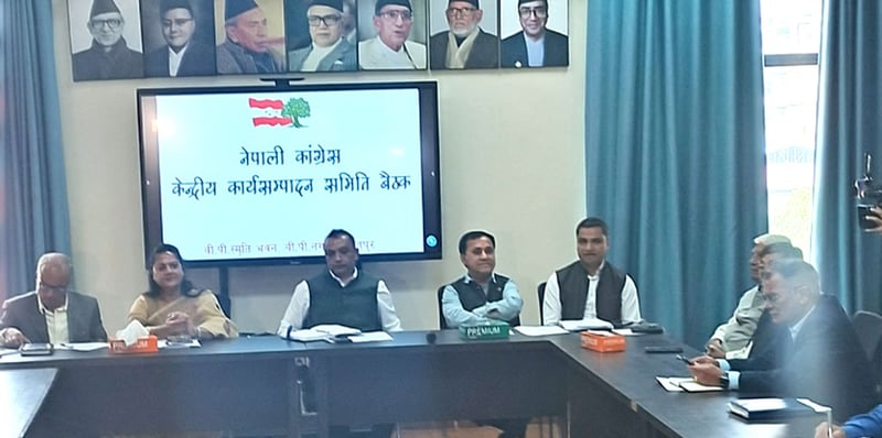 काँग्रेसद्वारा आगामी निर्वाचन तयारीलाई केन्द्रमा राख्दै विभिन्न कार्यसमिति गठन