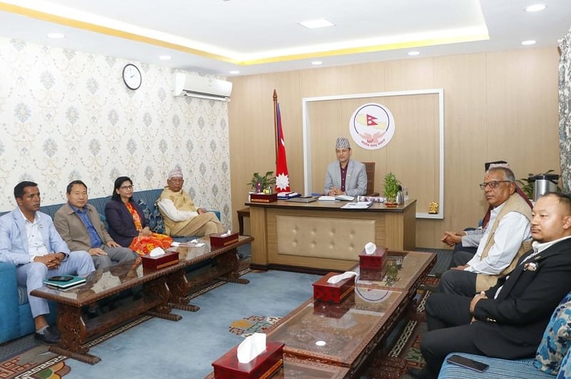 विपक्षी दलका सांसद र सभामुखबिच भेटघाट